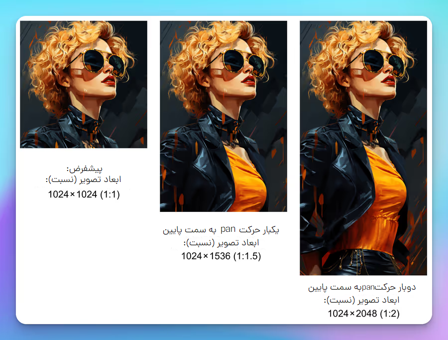 آموزش تغییر نسبت عکس در میدجورنی (Midjourney) 2 %D9%86%D8%AD%D9%88%D9%87 %D8%A7%DB%8C%D8%AC%D8%A7%D8%AF %D8%AA%D8%B5%D9%88%DB%8C%D8%B1 %D8%A8%D9%84%D9%86%D8%AF %D8%A8%D8%A7 Pan %D8%A8%D8%A7%D9%84%D8%A7%D9%BE%D8%A7%DB%8C%DB%8C%D9%86